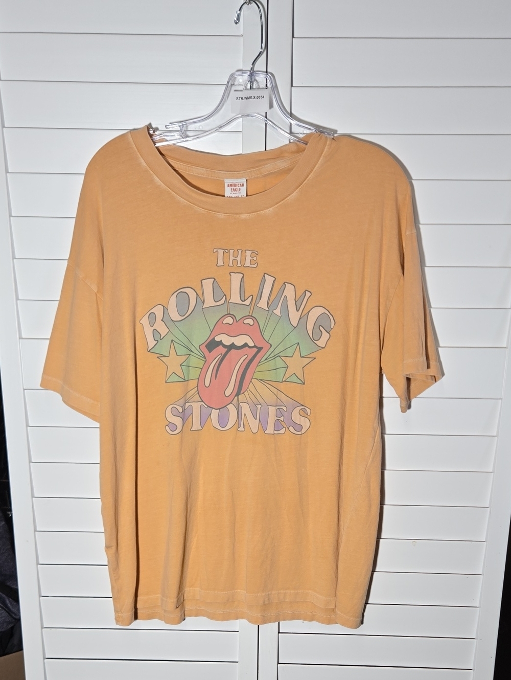 The Rolling Stones Graphic Tee - Peach Size XS